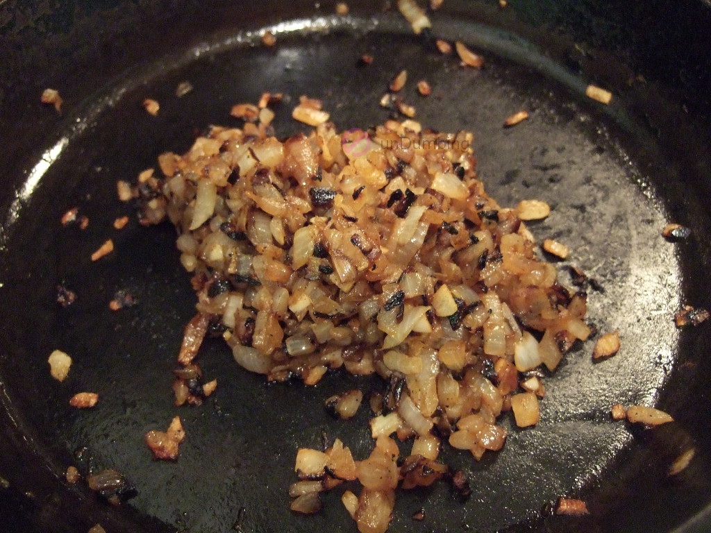 Caramelized onion in skillet