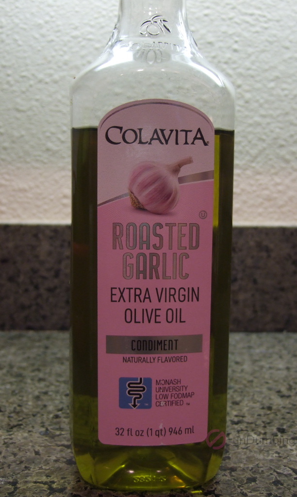 New bottle of olive oil