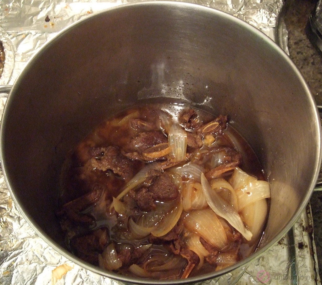 Pot of braised Korean beef short ribs (Try 2)