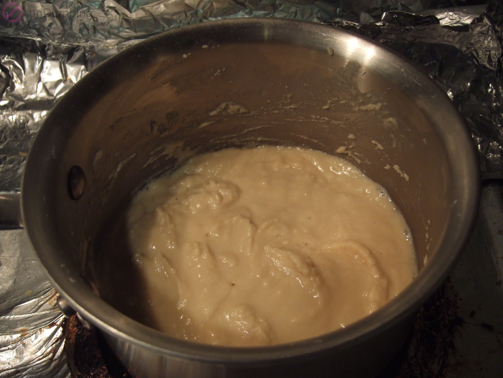 Cooked butter and flour in a pot (Try 2)
