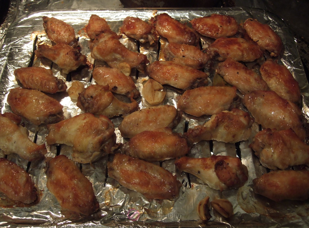 Baked wings on broiler pan (Try 2)
