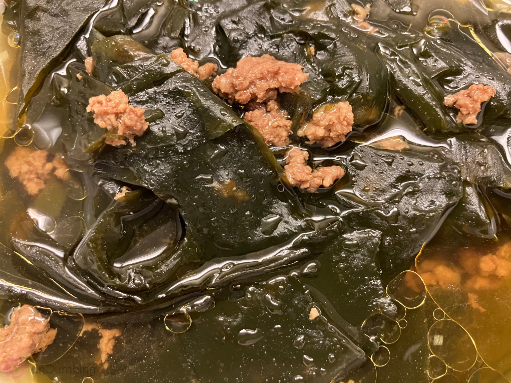 Korean seaweed soup