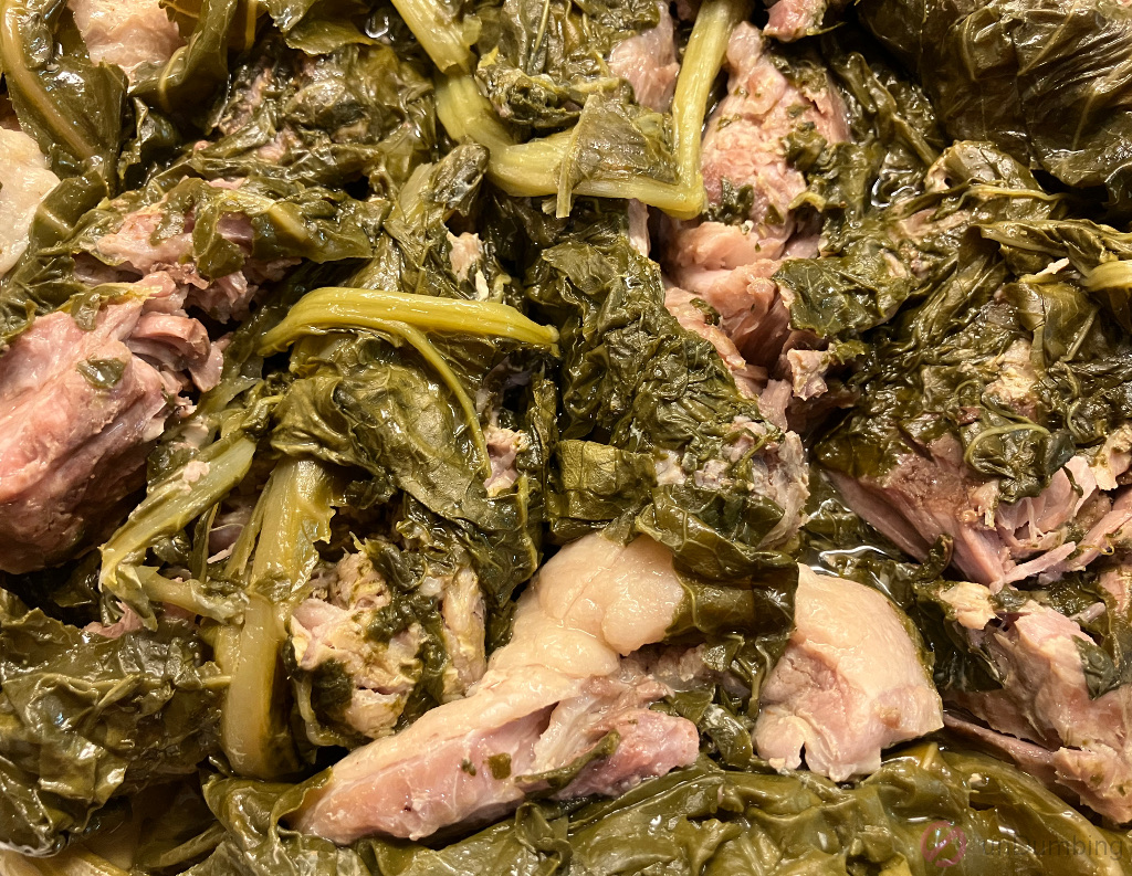 Actually Irresistibly Easy to Change the Greens and Pork